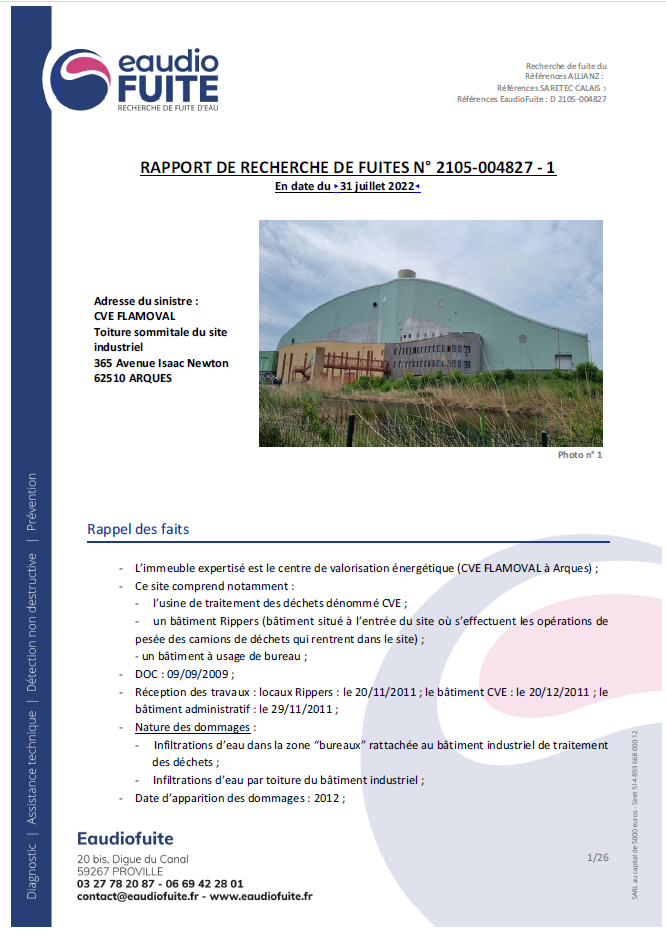 Flamoval Rapport 1