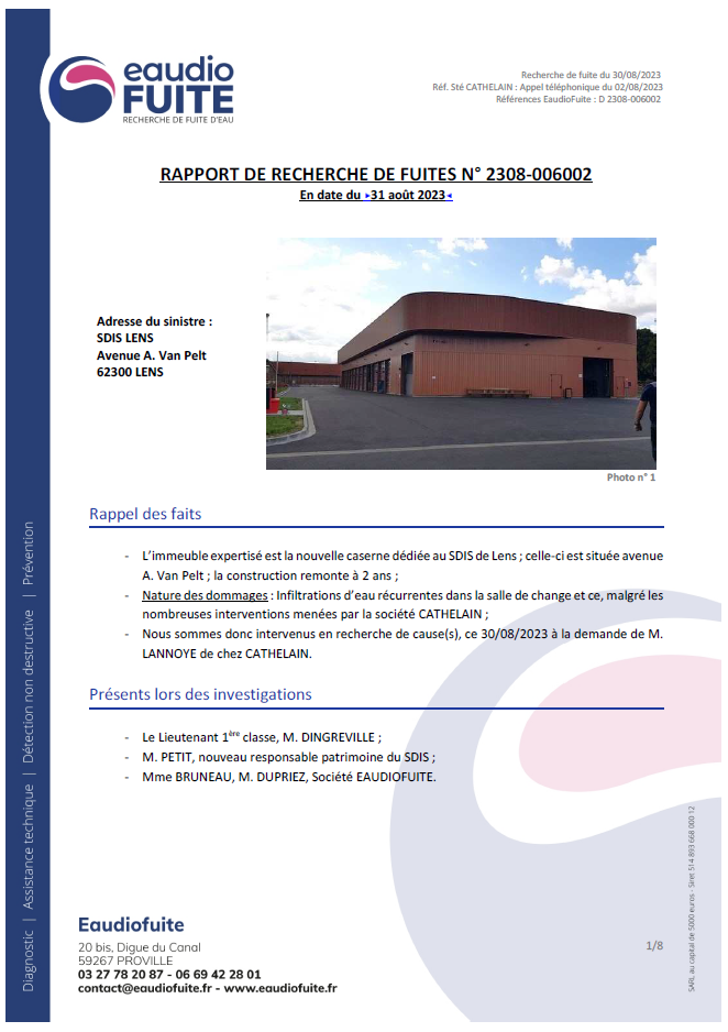 SDIS Rapport 1